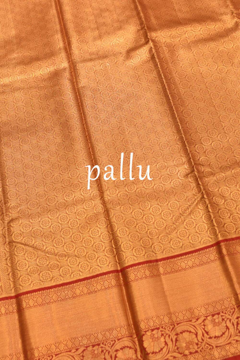 Yellow Bridal Kanchipuram Silks - Image 4