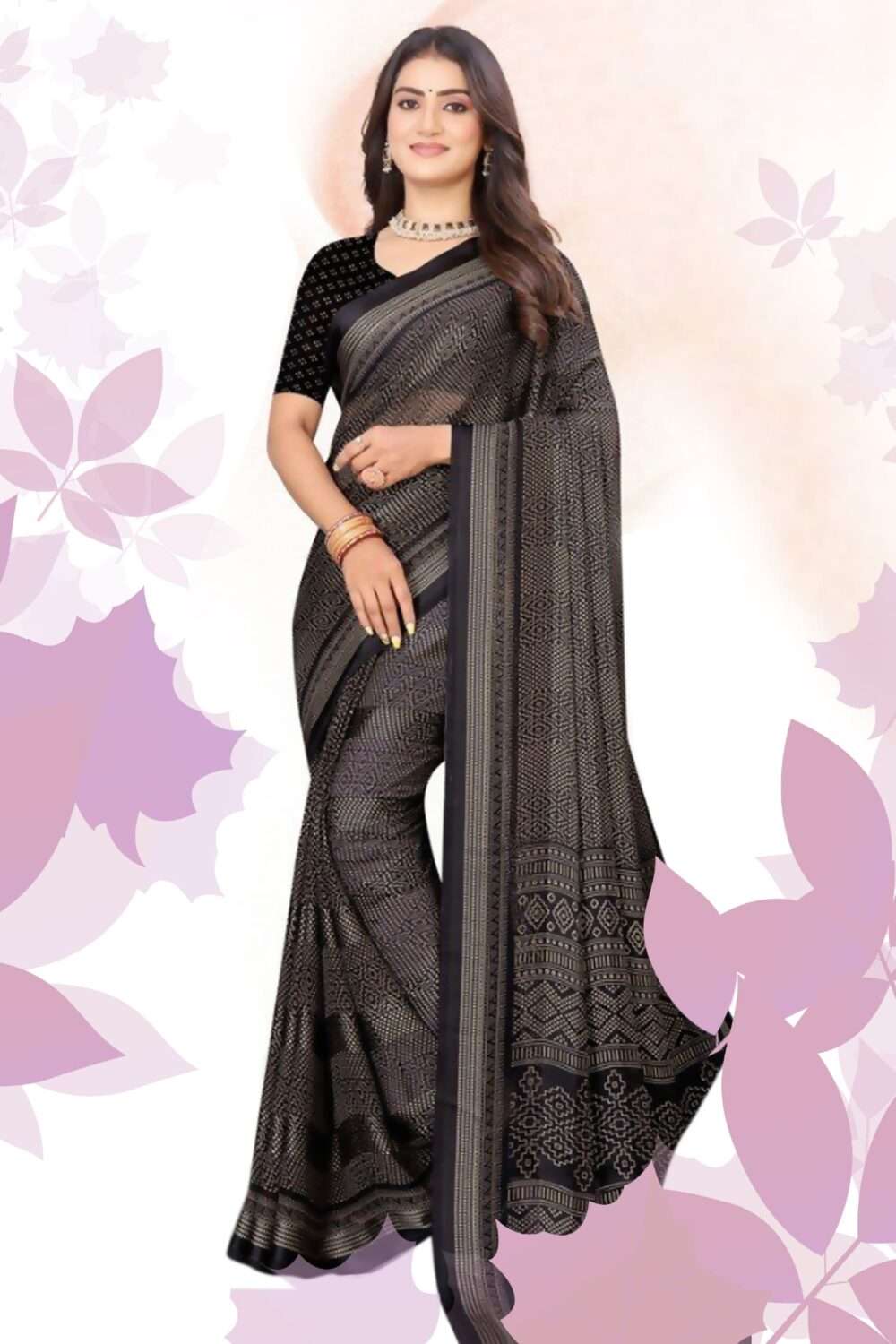 Printed Casual Saree