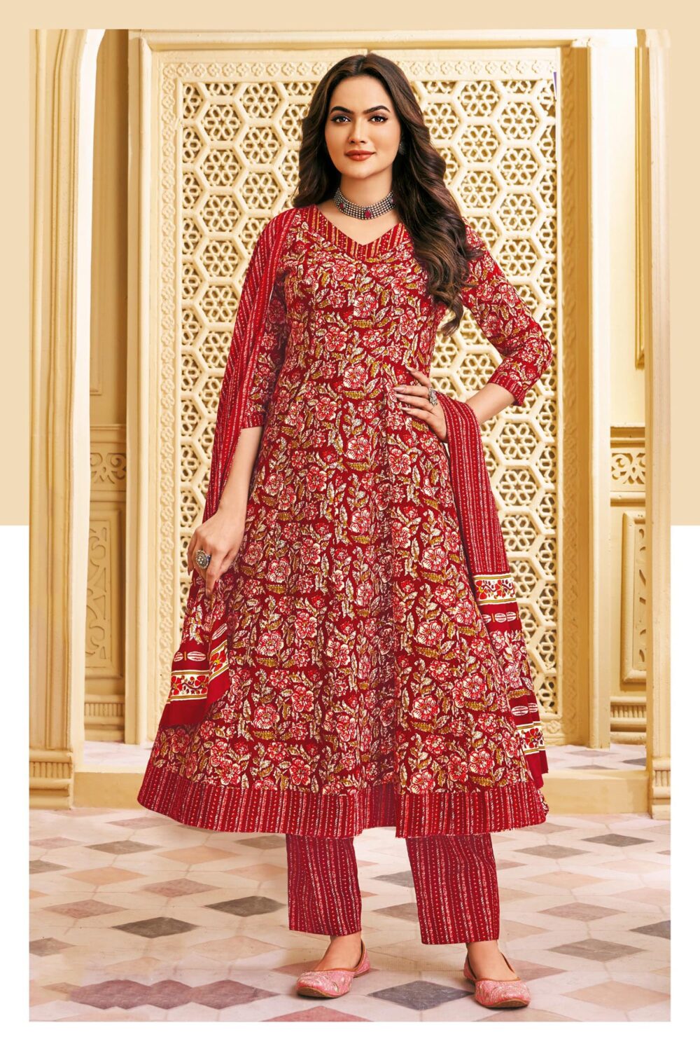 Printed Anarkali Suits - Image 4