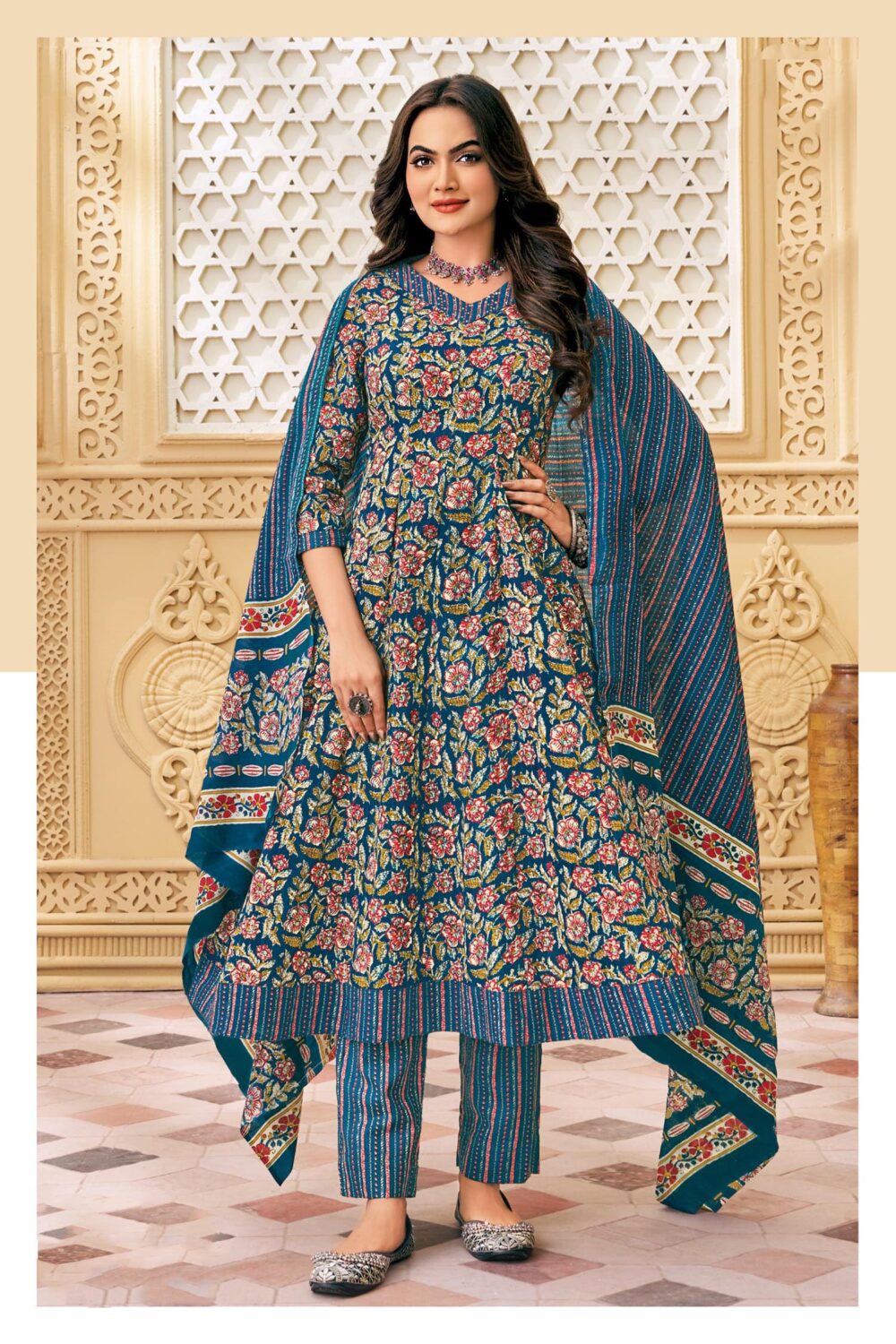 Printed Anarkali Suits - Image 3