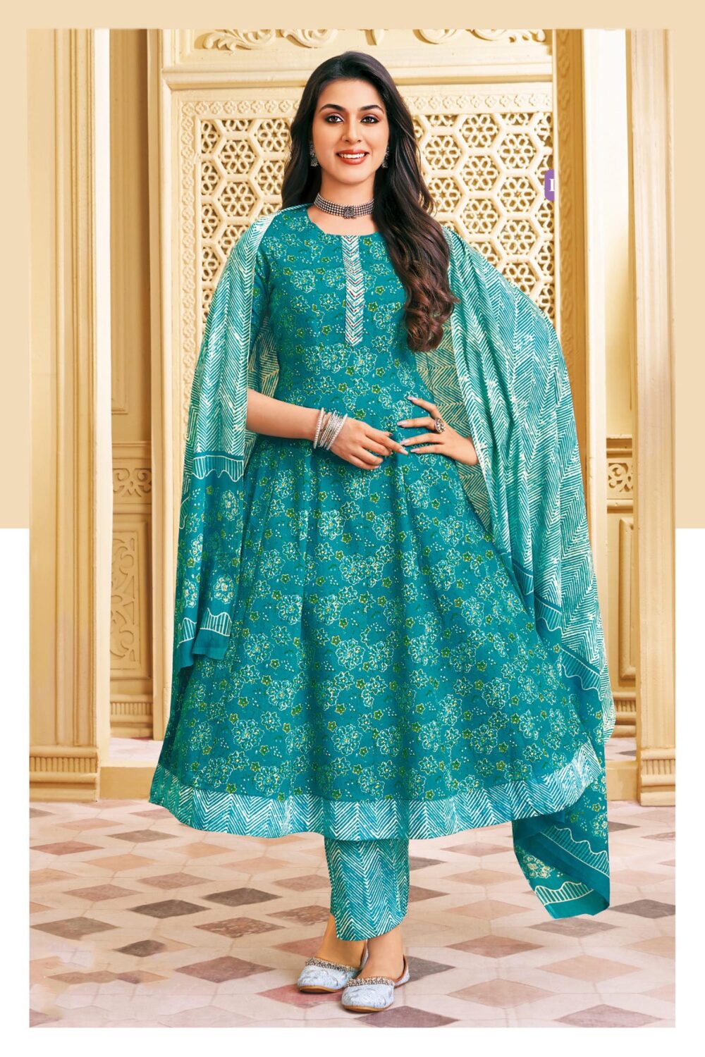 Printed Anarkali Suits - Image 6